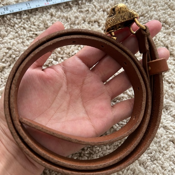 Gucci tiger head belt 70 cm - Picture 6 of 8